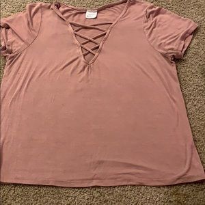 Essentials pink t shirt